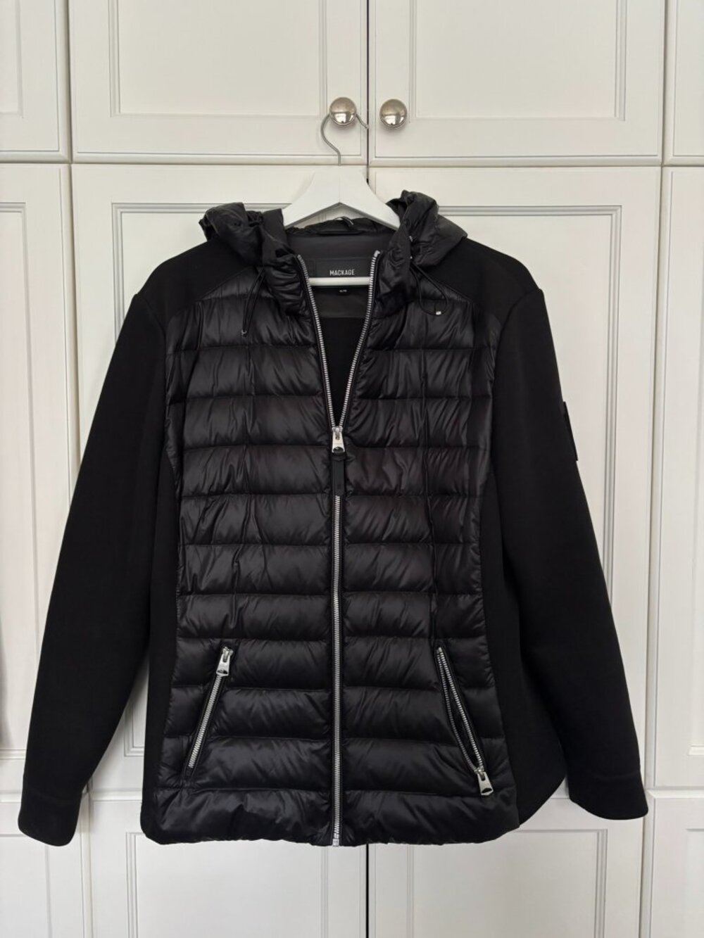 MACKAGE - Black lightweight puffer jacket